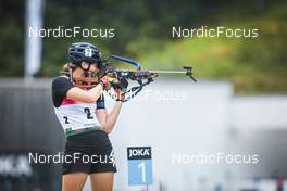 28.08.2022, Ruhpolding, Germany (GER): Selina Marie Kastl (GER) - IBU Summer Biathlon World Championships, pursuit junior women, Ruhpolding (GER). www.nordicfocus.com. © Manzoni/NordicFocus. Every downloaded picture is fee-liable.