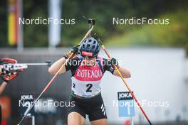 28.08.2022, Ruhpolding, Germany (GER): Selina Marie Kastl (GER) - IBU Summer Biathlon World Championships, pursuit junior women, Ruhpolding (GER). www.nordicfocus.com. © Manzoni/NordicFocus. Every downloaded picture is fee-liable.
