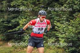 27.08.2022, Ruhpolding, Germany (GER): Rasmus Schiellerup (DEN) - IBU Summer Biathlon World Championships, sprint junior men, Ruhpolding (GER). www.nordicfocus.com. © Manzoni/NordicFocus. Every downloaded picture is fee-liable.