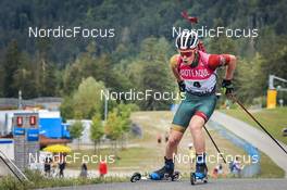 27.08.2022, Ruhpolding, Germany (GER): Jokubas Mackine (LTU) - IBU Summer Biathlon World Championships, sprint junior men, Ruhpolding (GER). www.nordicfocus.com. © Manzoni/NordicFocus. Every downloaded picture is fee-liable.