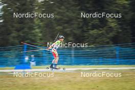 27.08.2022, Ruhpolding, Germany (GER): Filip Crnic (CRO) - IBU Summer Biathlon World Championships, sprint junior men, Ruhpolding (GER). www.nordicfocus.com. © Manzoni/NordicFocus. Every downloaded picture is fee-liable.