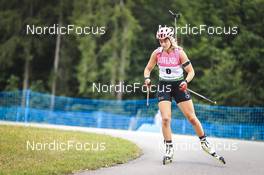 27.08.2022, Ruhpolding, Germany (GER): Kaja Maric (SLO) - IBU Summer Biathlon World Championships, sprint junior women, Ruhpolding (GER). www.nordicfocus.com. © Manzoni/NordicFocus. Every downloaded picture is fee-liable.