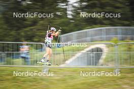 27.08.2022, Ruhpolding, Germany (GER): Barbara Skacanova (SVK) - IBU Summer Biathlon World Championships, sprint junior women, Ruhpolding (GER). www.nordicfocus.com. © Manzoni/NordicFocus. Every downloaded picture is fee-liable.