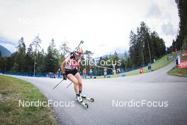27.08.2022, Ruhpolding, Germany (GER): Alina Skripkina (KAZ) - IBU Summer Biathlon World Championships, sprint junior women, Ruhpolding (GER). www.nordicfocus.com. © Manzoni/NordicFocus. Every downloaded picture is fee-liable.
