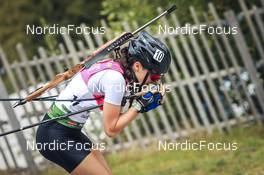 27.08.2022, Ruhpolding, Germany (GER): Konstantina Charalampidou (GRE) - IBU Summer Biathlon World Championships, sprint junior women, Ruhpolding (GER). www.nordicfocus.com. © Manzoni/NordicFocus. Every downloaded picture is fee-liable.