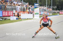 27.08.2022, Ruhpolding, Germany (GER): Selina Grotian (GER) - IBU Summer Biathlon World Championships, sprint junior women, Ruhpolding (GER). www.nordicfocus.com. © Manzoni/NordicFocus. Every downloaded picture is fee-liable.