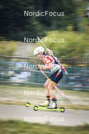 27.08.2022, Ruhpolding, Germany (GER): Tereza Vobornikova (CZE) - IBU Summer Biathlon World Championships, sprint junior women, Ruhpolding (GER). www.nordicfocus.com. © Manzoni/NordicFocus. Every downloaded picture is fee-liable.
