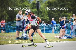 27.08.2022, Ruhpolding, Germany (GER): Julia Machyniakova (SVK) - IBU Summer Biathlon World Championships, sprint junior women, Ruhpolding (GER). www.nordicfocus.com. © Manzoni/NordicFocus. Every downloaded picture is fee-liable.