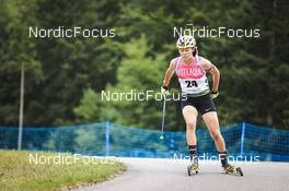 27.08.2022, Ruhpolding, Germany (GER): Enkhchimeg Davaadulam (MGL) - IBU Summer Biathlon World Championships, sprint junior women, Ruhpolding (GER). www.nordicfocus.com. © Manzoni/NordicFocus. Every downloaded picture is fee-liable.