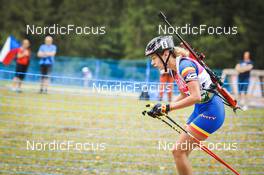 27.08.2022, Ruhpolding, Germany (GER): Andreea Mezdrea (ROU) - IBU Summer Biathlon World Championships, sprint junior women, Ruhpolding (GER). www.nordicfocus.com. © Manzoni/NordicFocus. Every downloaded picture is fee-liable.