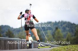 27.08.2022, Ruhpolding, Germany (GER): Julia Machyniakova (SVK) - IBU Summer Biathlon World Championships, sprint junior women, Ruhpolding (GER). www.nordicfocus.com. © Manzoni/NordicFocus. Every downloaded picture is fee-liable.