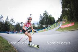 27.08.2022, Ruhpolding, Germany (GER): Iva Moric (GER) - IBU Summer Biathlon World Championships, sprint junior women, Ruhpolding (GER). www.nordicfocus.com. © Manzoni/NordicFocus. Every downloaded picture is fee-liable.