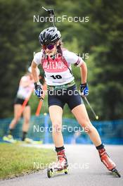 27.08.2022, Ruhpolding, Germany (GER): Klaudia Topor (POL) - IBU Summer Biathlon World Championships, sprint junior women, Ruhpolding (GER). www.nordicfocus.com. © Manzoni/NordicFocus. Every downloaded picture is fee-liable.