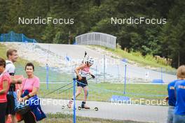 27.08.2022, Ruhpolding, Germany (GER): Emilija Bucic (SRB) - IBU Summer Biathlon World Championships, sprint junior women, Ruhpolding (GER). www.nordicfocus.com. © Manzoni/NordicFocus. Every downloaded picture is fee-liable.