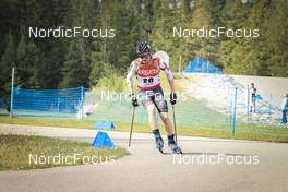 27.08.2022, Ruhpolding, Germany (GER): Joachim Weel Rosbo (DEN) - IBU Summer Biathlon World Championships, sprint men, Ruhpolding (GER). www.nordicfocus.com. © Manzoni/NordicFocus. Every downloaded picture is fee-liable.