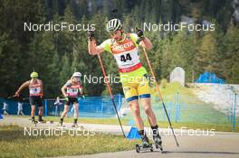 27.08.2022, Ruhpolding, Germany (GER): Peppe Femling (SWE) - IBU Summer Biathlon World Championships, sprint men, Ruhpolding (GER). www.nordicfocus.com. © Manzoni/NordicFocus. Every downloaded picture is fee-liable.