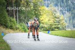 27.08.2022, Ruhpolding, Germany (GER): Anton Sinapov (BUL) - IBU Summer Biathlon World Championships, sprint men, Ruhpolding (GER). www.nordicfocus.com. © Manzoni/NordicFocus. Every downloaded picture is fee-liable.