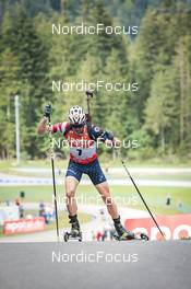 27.08.2022, Ruhpolding, Germany (GER): Sean Doherty (USA) - IBU Summer Biathlon World Championships, sprint men, Ruhpolding (GER). www.nordicfocus.com. © Manzoni/NordicFocus. Every downloaded picture is fee-liable.