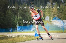 27.08.2022, Ruhpolding, Germany (GER): Soma Gyallai (HUN) - IBU Summer Biathlon World Championships, sprint men, Ruhpolding (GER). www.nordicfocus.com. © Manzoni/NordicFocus. Every downloaded picture is fee-liable.