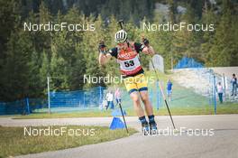 27.08.2022, Ruhpolding, Germany (GER): Jesper Nelin (SWE) - IBU Summer Biathlon World Championships, sprint men, Ruhpolding (GER). www.nordicfocus.com. © Manzoni/NordicFocus. Every downloaded picture is fee-liable.