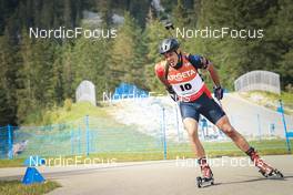 27.08.2022, Ruhpolding, Germany (GER): Roberto Piqueras Garcia (ESP) - IBU Summer Biathlon World Championships, sprint men, Ruhpolding (GER). www.nordicfocus.com. © Manzoni/NordicFocus. Every downloaded picture is fee-liable.