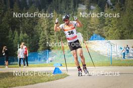 27.08.2022, Ruhpolding, Germany (GER): Serafin Wiestner (SUI) - IBU Summer Biathlon World Championships, sprint men, Ruhpolding (GER). www.nordicfocus.com. © Manzoni/NordicFocus. Every downloaded picture is fee-liable.