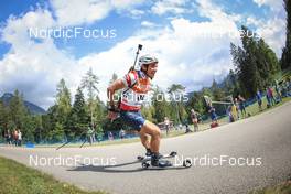 27.08.2022, Ruhpolding, Germany (GER): Jake Brown (USA) - IBU Summer Biathlon World Championships, sprint men, Ruhpolding (GER). www.nordicfocus.com. © Manzoni/NordicFocus. Every downloaded picture is fee-liable.