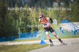 27.08.2022, Ruhpolding, Germany (GER): Lucas Fratzscher (GER) - IBU Summer Biathlon World Championships, sprint men, Ruhpolding (GER). www.nordicfocus.com. © Manzoni/NordicFocus. Every downloaded picture is fee-liable.