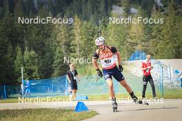 27.08.2022, Ruhpolding, Germany (GER): Michal Sima (SVK) - IBU Summer Biathlon World Championships, sprint men, Ruhpolding (GER). www.nordicfocus.com. © Manzoni/NordicFocus. Every downloaded picture is fee-liable.