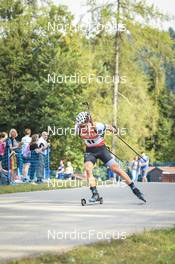 27.08.2022, Ruhpolding, Germany (GER): Anton Dudchenko (UKR) - IBU Summer Biathlon World Championships, sprint men, Ruhpolding (GER). www.nordicfocus.com. © Manzoni/NordicFocus. Every downloaded picture is fee-liable.