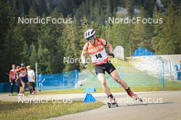 27.08.2022, Ruhpolding, Germany (GER): Pavel Magazeev (MDA) - IBU Summer Biathlon World Championships, sprint men, Ruhpolding (GER). www.nordicfocus.com. © Manzoni/NordicFocus. Every downloaded picture is fee-liable.