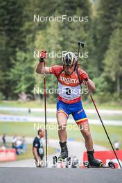 27.08.2022, Ruhpolding, Germany (GER): Dmitrii Shamaev (ROU) - IBU Summer Biathlon World Championships, sprint men, Ruhpolding (GER). www.nordicfocus.com. © Manzoni/NordicFocus. Every downloaded picture is fee-liable.