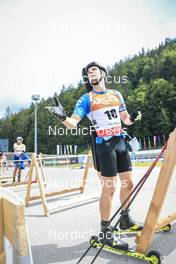 27.08.2022, Ruhpolding, Germany (GER): Rene Zahkna (EST) - IBU Summer Biathlon World Championships, sprint men, Ruhpolding (GER). www.nordicfocus.com. © Manzoni/NordicFocus. Every downloaded picture is fee-liable.