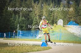 27.08.2022, Ruhpolding, Germany (GER): Peppe Femling (SWE) - IBU Summer Biathlon World Championships, sprint men, Ruhpolding (GER). www.nordicfocus.com. © Manzoni/NordicFocus. Every downloaded picture is fee-liable.