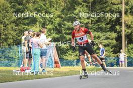 27.08.2022, Ruhpolding, Germany (GER): Edgars Mise (LAT) - IBU Summer Biathlon World Championships, sprint men, Ruhpolding (GER). www.nordicfocus.com. © Manzoni/NordicFocus. Every downloaded picture is fee-liable.
