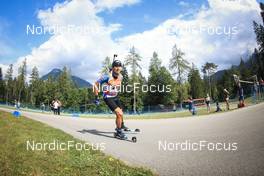 27.08.2022, Ruhpolding, Germany (GER): Joscha Burkhalter (SUI) - IBU Summer Biathlon World Championships, sprint men, Ruhpolding (GER). www.nordicfocus.com. © Manzoni/NordicFocus. Every downloaded picture is fee-liable.