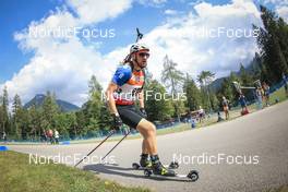 27.08.2022, Ruhpolding, Germany (GER): Kristo Siimer (EST) - IBU Summer Biathlon World Championships, sprint men, Ruhpolding (GER). www.nordicfocus.com. © Manzoni/NordicFocus. Every downloaded picture is fee-liable.