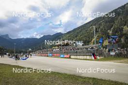 27.08.2022, Ruhpolding, Germany (GER): Feature: Venue - IBU Summer Biathlon World Championships, sprint men, Ruhpolding (GER). www.nordicfocus.com. © Manzoni/NordicFocus. Every downloaded picture is fee-liable.