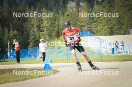 27.08.2022, Ruhpolding, Germany (GER): Vitezslav Hornig (CZE) - IBU Summer Biathlon World Championships, sprint men, Ruhpolding (GER). www.nordicfocus.com. © Manzoni/NordicFocus. Every downloaded picture is fee-liable.
