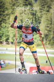 27.08.2022, Ruhpolding, Germany (GER): Martin Ponsiluoma (SWE) - IBU Summer Biathlon World Championships, sprint men, Ruhpolding (GER). www.nordicfocus.com. © Manzoni/NordicFocus. Every downloaded picture is fee-liable.