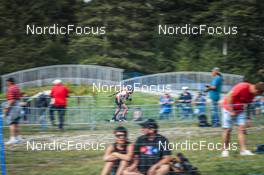 27.08.2022, Ruhpolding, Germany (GER): Undefined athlete competes - IBU Summer Biathlon World Championships, sprint men, Ruhpolding (GER). www.nordicfocus.com. © Manzoni/NordicFocus. Every downloaded picture is fee-liable.