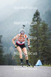 27.08.2022, Ruhpolding, Germany (GER): Elisa Gasparin (SUI) - IBU Summer Biathlon World Championships, sprint women, Ruhpolding (GER). www.nordicfocus.com. © Manzoni/NordicFocus. Every downloaded picture is fee-liable.