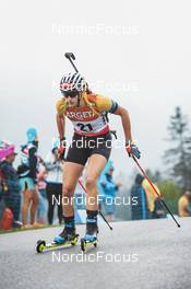 27.08.2022, Ruhpolding, Germany (GER): Vanessa Voigt (GER) - IBU Summer Biathlon World Championships, sprint women, Ruhpolding (GER). www.nordicfocus.com. © Manzoni/NordicFocus. Every downloaded picture is fee-liable.