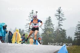 27.08.2022, Ruhpolding, Germany (GER): Yelizaveta Beletskaya (KAZ) - IBU Summer Biathlon World Championships, sprint women, Ruhpolding (GER). www.nordicfocus.com. © Manzoni/NordicFocus. Every downloaded picture is fee-liable.