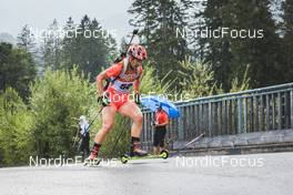 27.08.2022, Ruhpolding, Germany (GER): Lyudmila Akhatova (KAZ) - IBU Summer Biathlon World Championships, sprint women, Ruhpolding (GER). www.nordicfocus.com. © Manzoni/NordicFocus. Every downloaded picture is fee-liable.