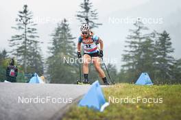 27.08.2022, Ruhpolding, Germany (GER): Johanna Talihaerm (EST) - IBU Summer Biathlon World Championships, sprint women, Ruhpolding (GER). www.nordicfocus.com. © Manzoni/NordicFocus. Every downloaded picture is fee-liable.