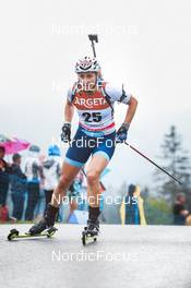 27.08.2022, Ruhpolding, Germany (GER): Nastassia Kinnunen (FIN) - IBU Summer Biathlon World Championships, sprint women, Ruhpolding (GER). www.nordicfocus.com. © Manzoni/NordicFocus. Every downloaded picture is fee-liable.