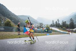 27.08.2022, Ruhpolding, Germany (GER): Anna Magnusson (SWE) - IBU Summer Biathlon World Championships, sprint women, Ruhpolding (GER). www.nordicfocus.com. © Manzoni/NordicFocus. Every downloaded picture is fee-liable.