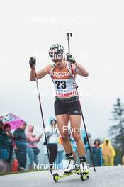 27.08.2022, Ruhpolding, Germany (GER): Denise Herrmann (GER) - IBU Summer Biathlon World Championships, sprint women, Ruhpolding (GER). www.nordicfocus.com. © Manzoni/NordicFocus. Every downloaded picture is fee-liable.