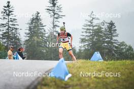 27.08.2022, Ruhpolding, Germany (GER): Elvira Oeberg (SWE) - IBU Summer Biathlon World Championships, sprint women, Ruhpolding (GER). www.nordicfocus.com. © Manzoni/NordicFocus. Every downloaded picture is fee-liable.